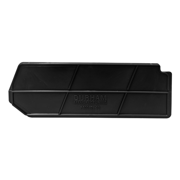 Black Polypropylene Bin Divider